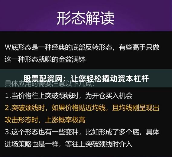 股票配资网：让您轻松撬动资本杠杆