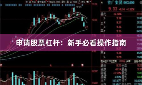 申请股票杠杆：新手必看操作指南